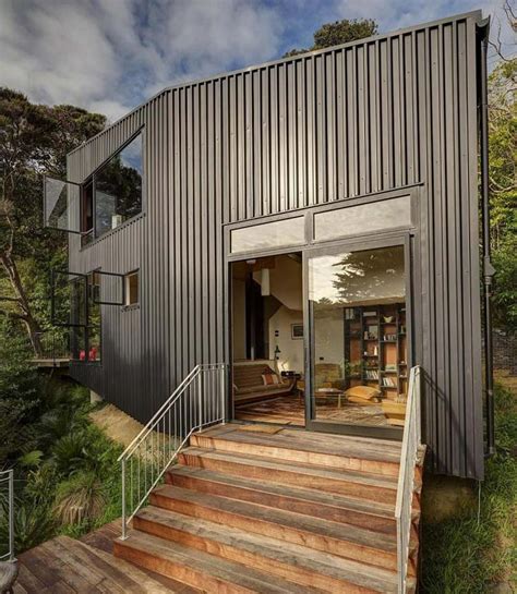 modern house metal building|contemporary metal homes.